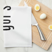 得魂？ キッチンタオル (四つ折り)