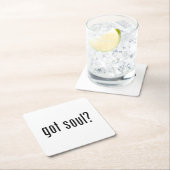 得魂？ スクエアペーパーコースター (インサイチュ)