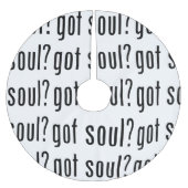 得魂？ ブラッシュドポリエステルツリースカート (正面)