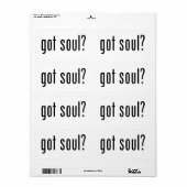 得魂？ ラベル (フルシート)