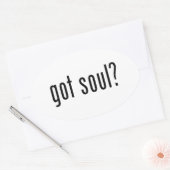 得魂? 楕円形シール (封筒)