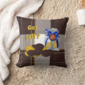 得 – ジェルト – チョコレートコイングルーピング クッション (ブランケット)