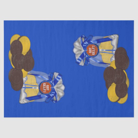 得 – ジェルト – チョコレートコイングルーピング 薄葉紙 (正面)