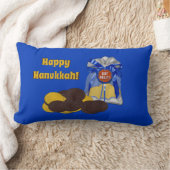 得 – ジェルト – チョコレートコイングループ化ストライプ-2- ランバークッション (ブランケット)