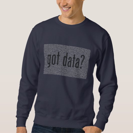 得Data Sweatshirt スウェットシャツ (正面)