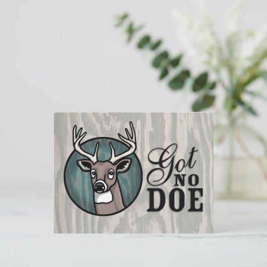 得Doeなし ポストカード (スタンド正面)