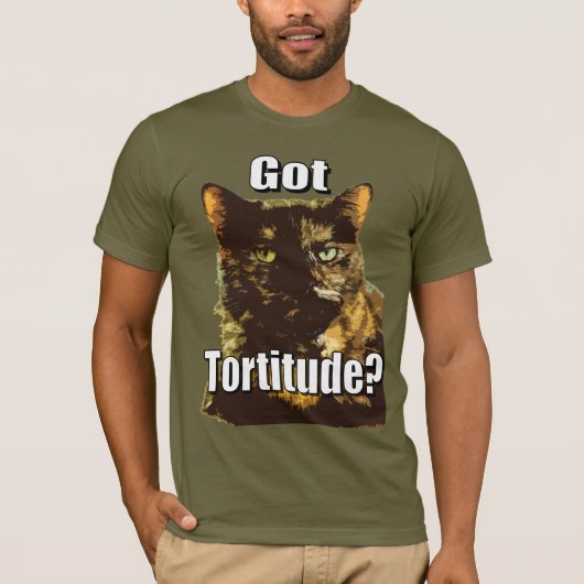 得Tortitude Bella Canvas Tシャツ (正面)