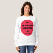 得XX染色体実在女子! スウェットシャツ (正面フル)