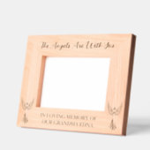 御使いたちがお前と共にいる | 愛情に満ちたメモリで7x5 レーザー彫刻フレーム (左)