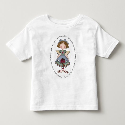 御使い与えに任せておく トドラーTシャツ (正面)