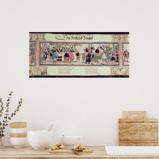 御宴：一場面 ポスター (キッチン)