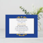 御影石の州旗、ニューハンプシャー州旗結婚。 招待状 (スタンド正面)