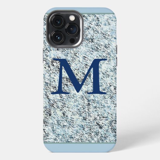 御影石 象嵌-M iPhoneケース (裏面)