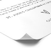 御恩の印に代わるミニマル結婚主義の印 ポスター (角)