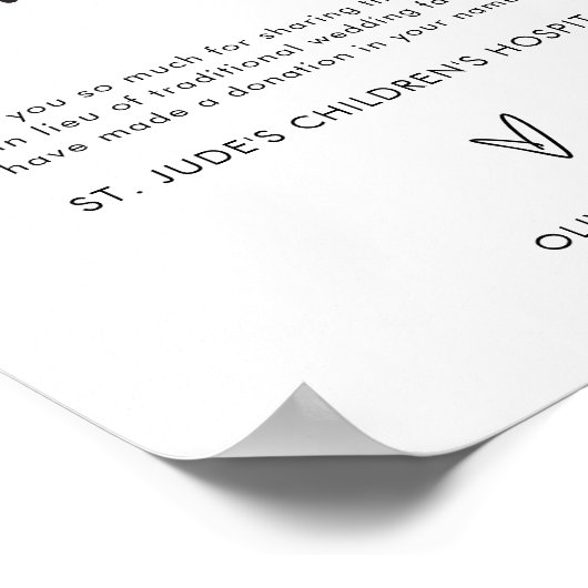 御恩の印に代わるミニマル結婚主義の印 ポスター (角)