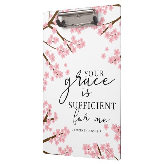 御恩寵は聖書のさくらんぼ クリップボード (左)