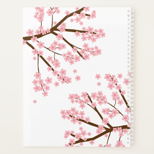 御恩寵は聖書のさくらんぼ プランナー手帳 (裏面)