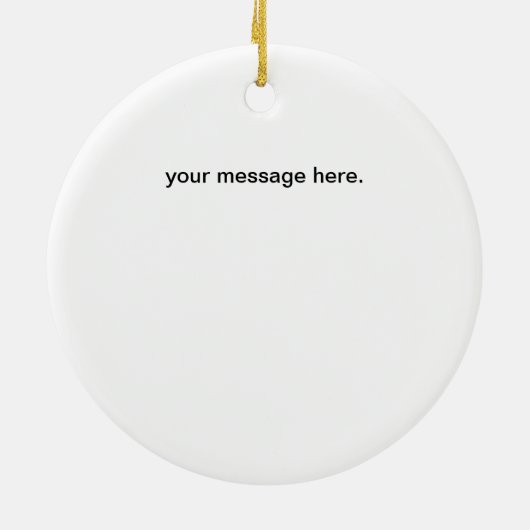 御曹司FR-Sのフェイクなカーボンとの黒いシルエットのロゴ セラミックオーナメント (裏面)