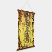 御本前織 吊り下げ型タペストリー (傾斜あり)