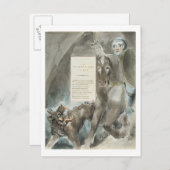 「御歌の歌」のオジンの子孫 ポストカード (正面/裏面)