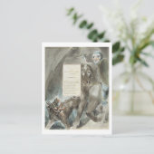 「御歌の歌」のオジンの子孫 ポストカード (スタンド正面)