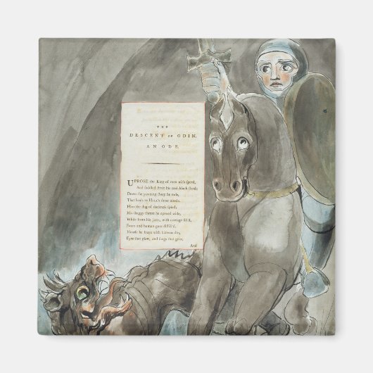 「御歌の歌」のオジンの子孫 マグネット (正面)