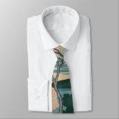 御殿山北斎日本のファインアート ネクタイ (タイ)