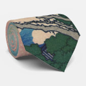 御殿山北斎日本のファインアート ネクタイ (ロール)