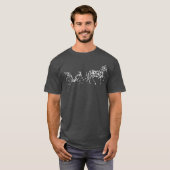 御者馬車の家族 Tシャツ (正面フル)