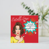 御臨席を乞う 招待状 (スタンド正面)