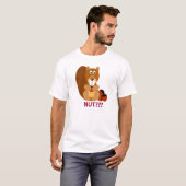 御馳走…ナットを持つリスか。か。か。 Tシャツ (正面フル)