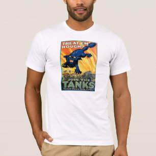 "御馳走EM荒い"広告ポスター Tシャツ