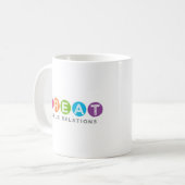 御馳走PRのマグ コーヒーマグカップ (正面左)