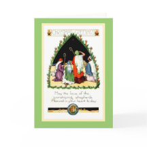 復元されたアールヌーボークリスマスシェパード