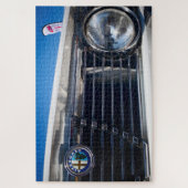 復元されたイタリアンクラシック車。 ジグソーパズル (縦)