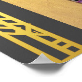 復元されたクリムトジュディスサロメアールヌーボーデコ ポスター (角)