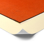 復元されたサーカスガールヴィンテージ ポスター (角)