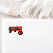 復元されたヴィンテージトラクタ ラベル (インサイチュ)