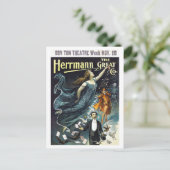 復元されたヴィン素晴らしテージのポスター ポストカード (スタンド正面)