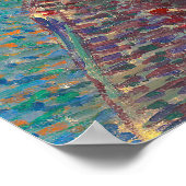 復元された鮮やかヴィンセント・ヴァン・ゴッホ自画像 ポスター (角)