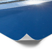 復元ヴィンテージ車のフードオーナメント ポスター (角)