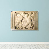 復元後のパネルNo.VII （外部から） キャンバスプリント (インサイチュ (ウッドフロア))