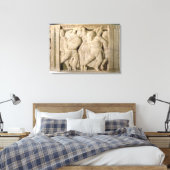 復元後のパネルNo.VII （外部から） キャンバスプリント (インサイチュ (寝室))