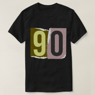 復刻ナンバー・マガジン風ロゴ 90 Tシャツ