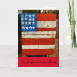 復員軍人の日の永遠の警戒 カード