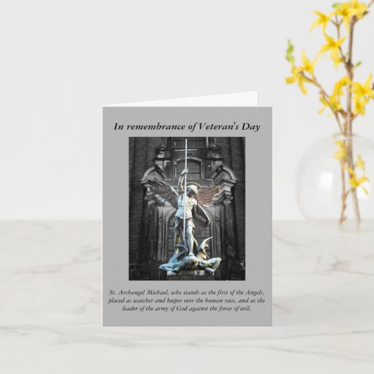 復員軍人の日の祈りの言葉 カード (黄色い花)