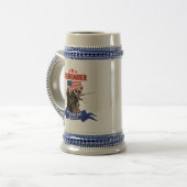 復員軍人の日を覚えて下さい ビールジョッキ (正面左)
