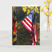 復員軍人の日カード カード (黄色い花)