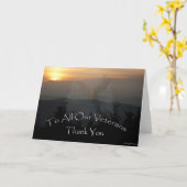 復員軍人の日 カード (黄色い花)