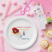 復員軍人の日 ペーパープレート (パーティー)